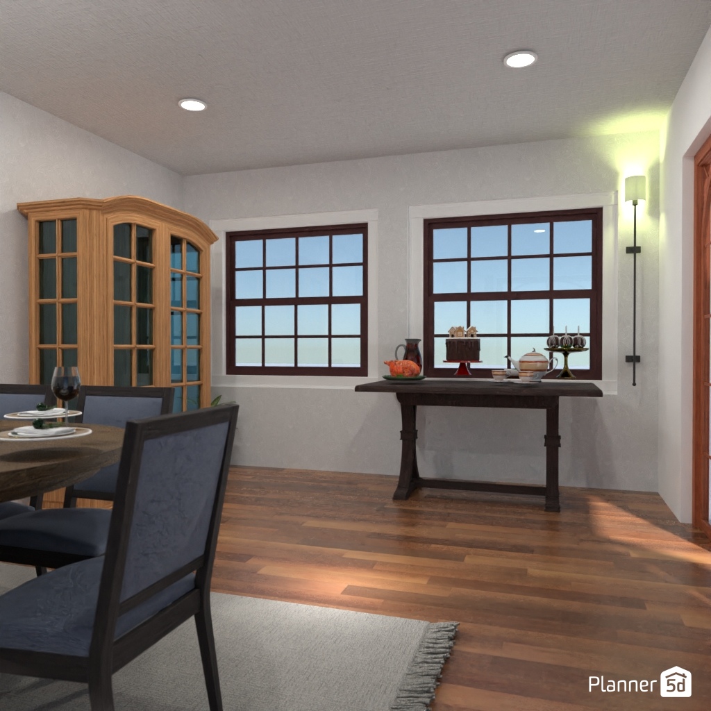 DB: Thanksgiving Day - room shell copy #23438079 by Editors Choice