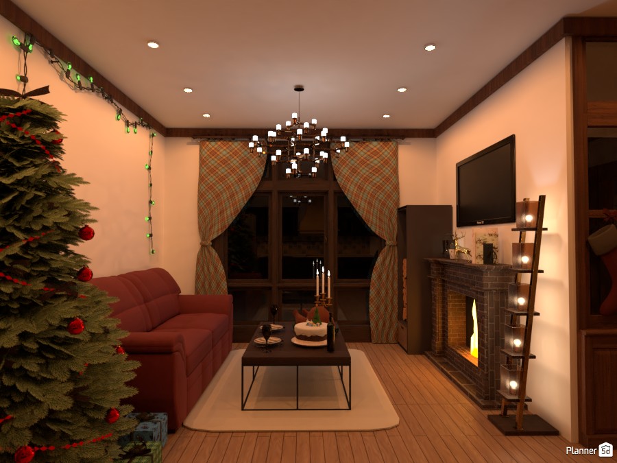 Small hut on christmas day #3744336 by rilly