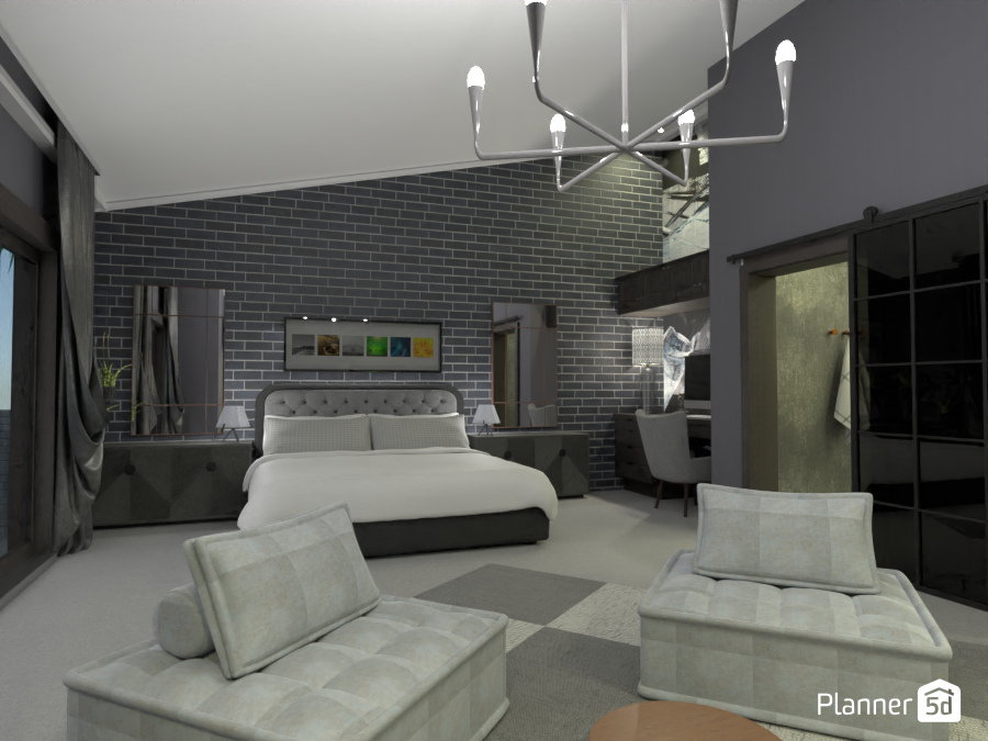 my dream town house master room #9155760 Por Damir