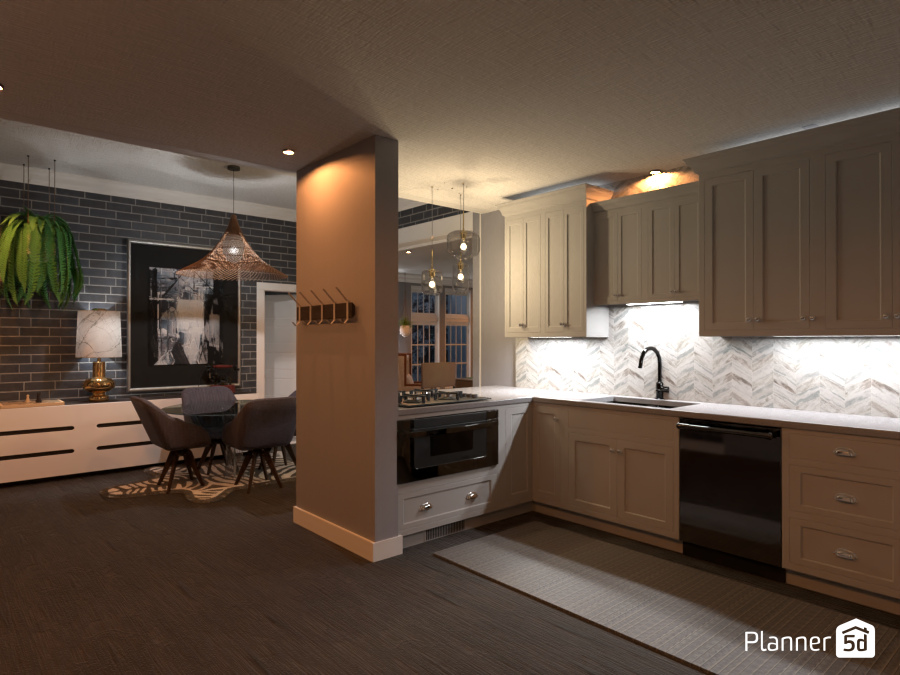 my dream town house kitchen #9102817 by Damir