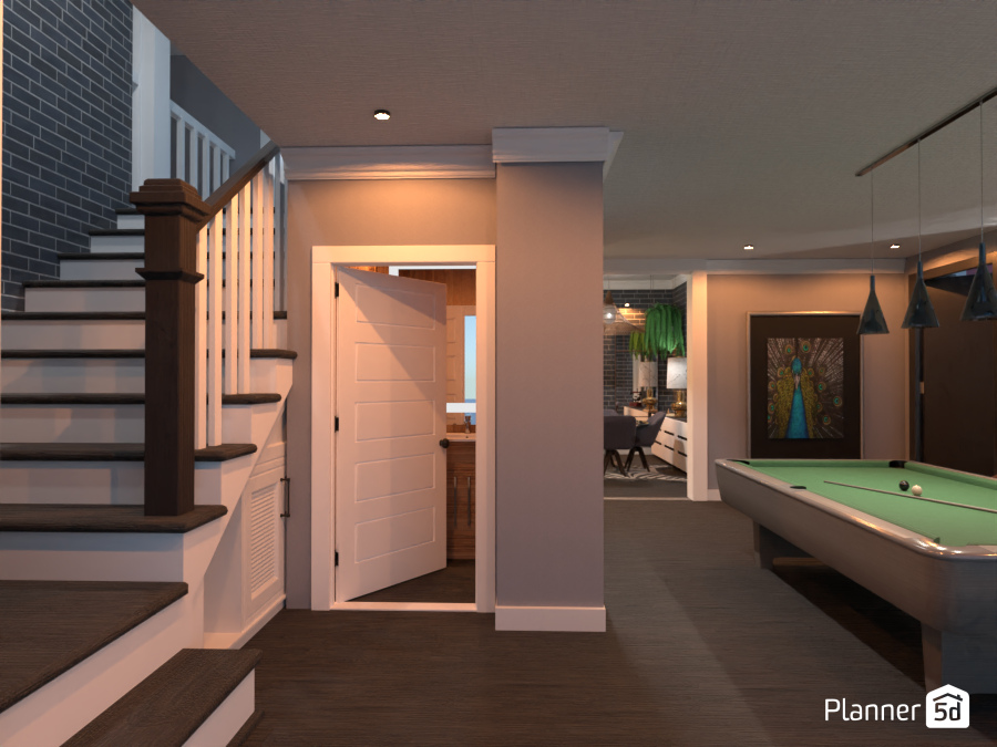 my dream town house /half bath #9102957 by Damir