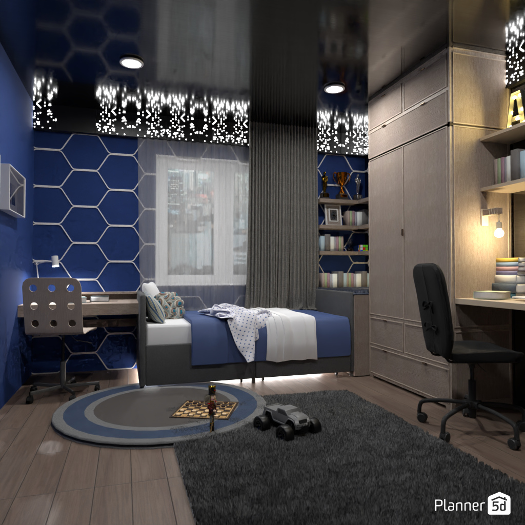 Blue children's bedroom #19566700 by Editors Choice