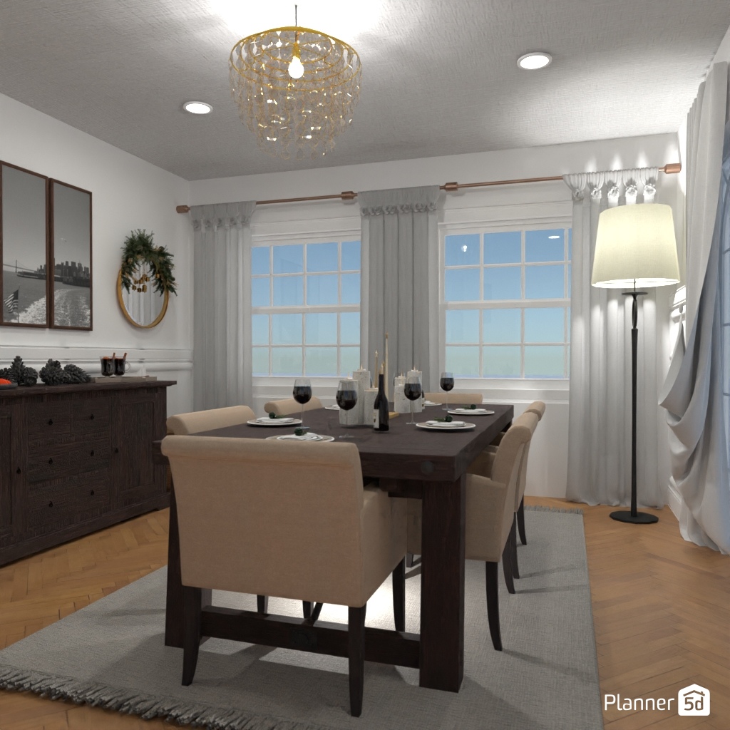 DB: Thanksgiving Day - room shell copy #23397870 by Editors Choice