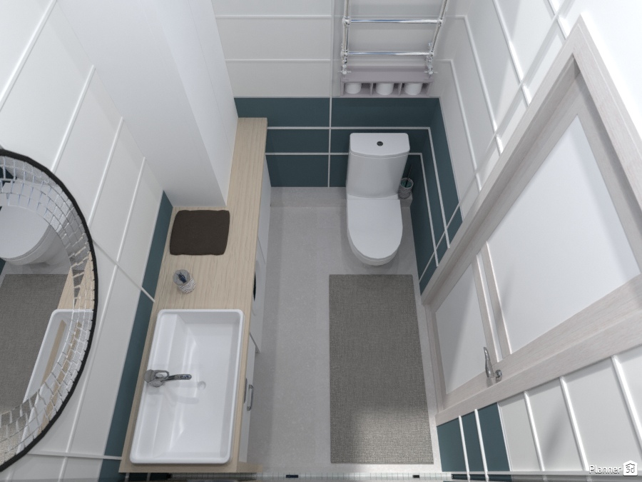 Дизайн ванной комнаты #2090325 by Татьяна Максимова