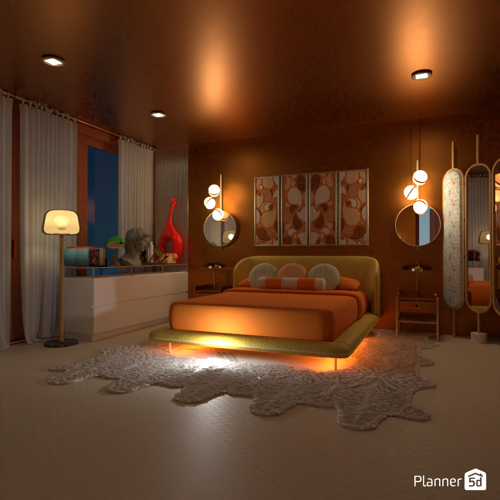 DB: Retro - empty room copy #17805403 by Editors Choice