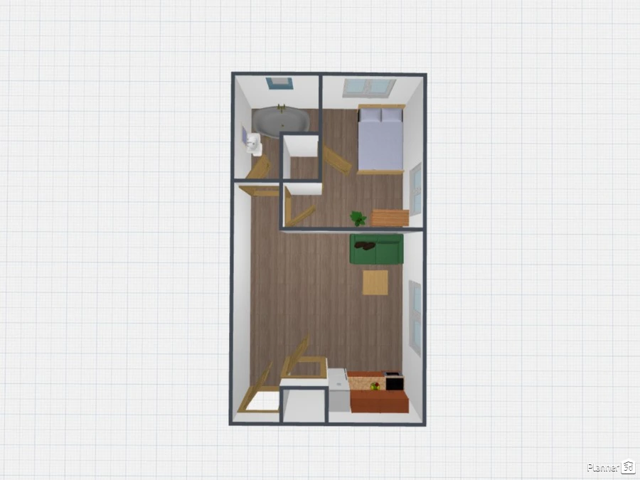 Standard 1 Bedroom - Highland Park #3031768 by Kati Brown