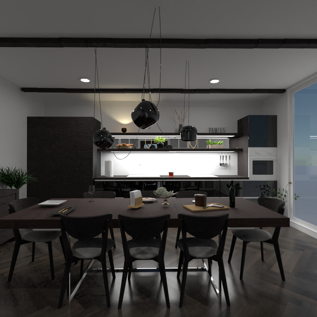 Brown and White Kitchen #11490480 by Editors Choice