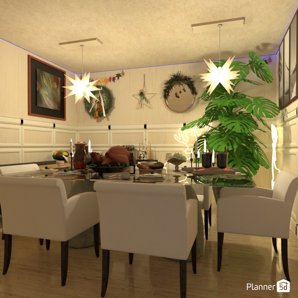 DB: Thanksgiving Day - room shell copy #23497746 by Editors Choice