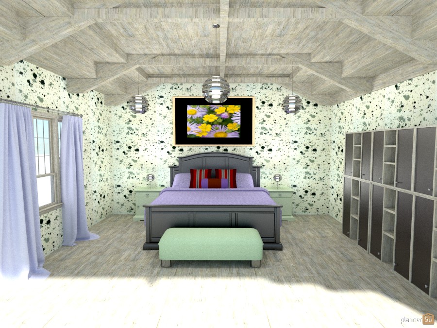 attic bedroom 1020801 by Joy Suiter image