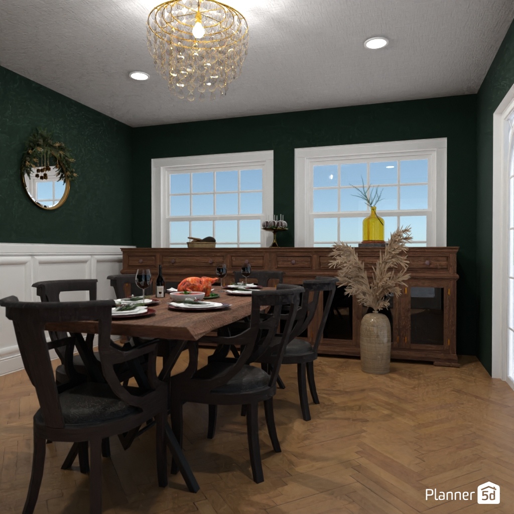 DB: Thanksgiving Day - room shell copy #23505902 by Editors Choice