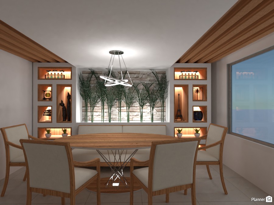 Sala de Jantar #5604929 by Dants Projetos 3D
