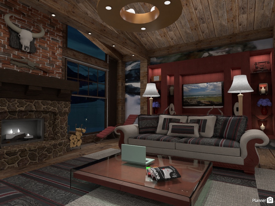 Ski Lodge #1986671 by Didi