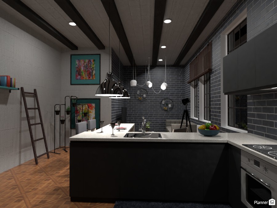 ¡Interior estilo «loft»! #4159577 by Jessica✅