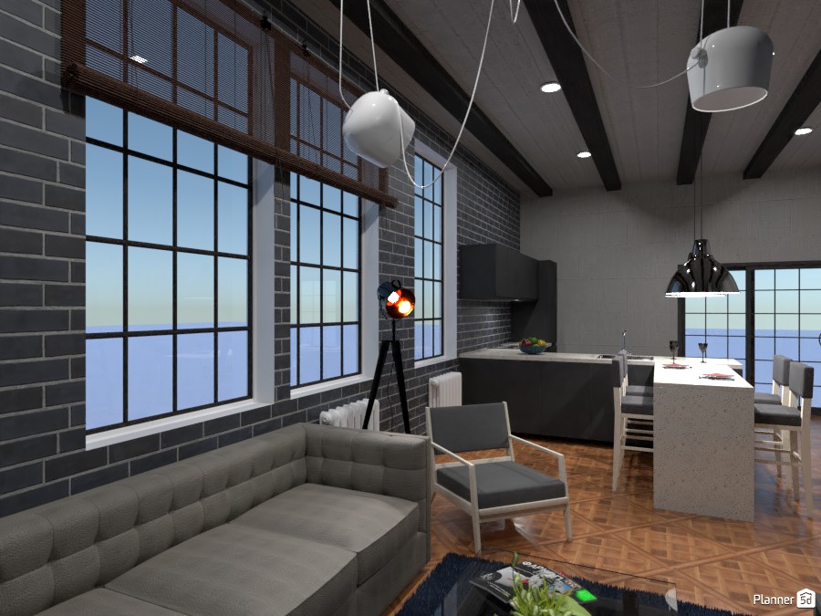 ¡Interior estilo «loft»! #4159586 by Jessica✅