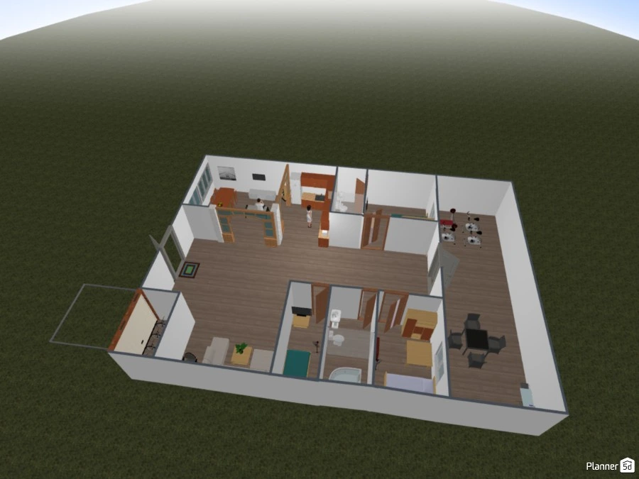 PLANO DE CASA EDWIN BELLO 9A #85489 by MIX HAZ TE LIBRE