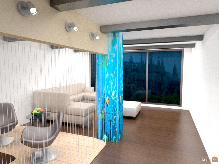 Гостиная с зоной камина #298846 by Татьяна Максимова