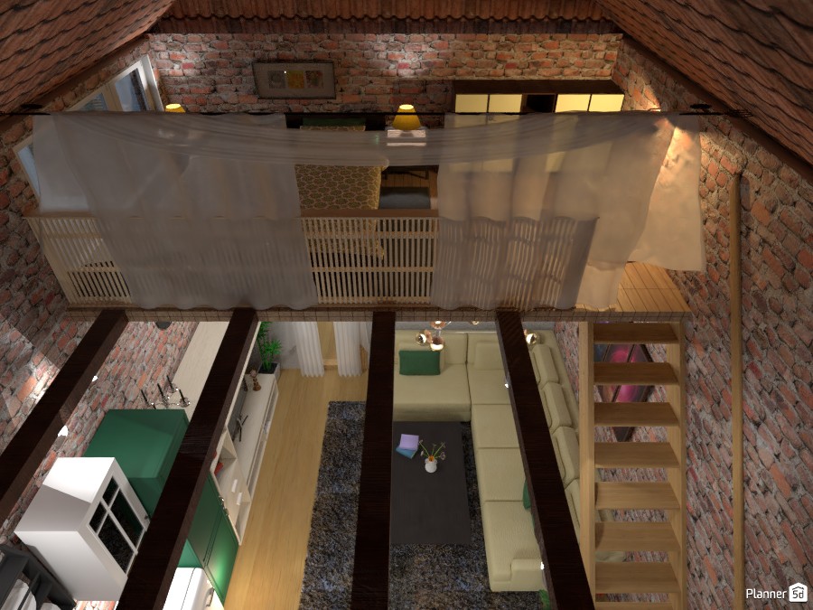 Off grid house loft bedroom #4278099 by Born to be Wild