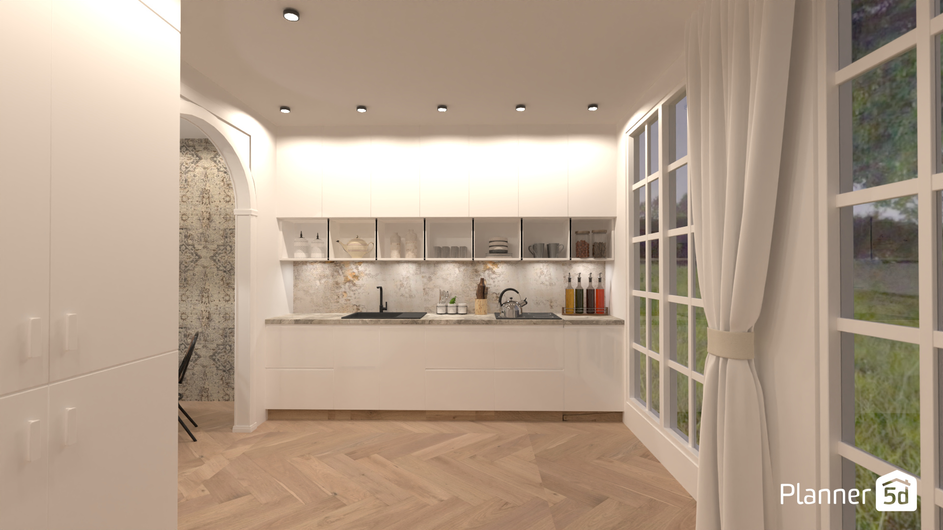 Kitchen white #17276099 by Rachel L