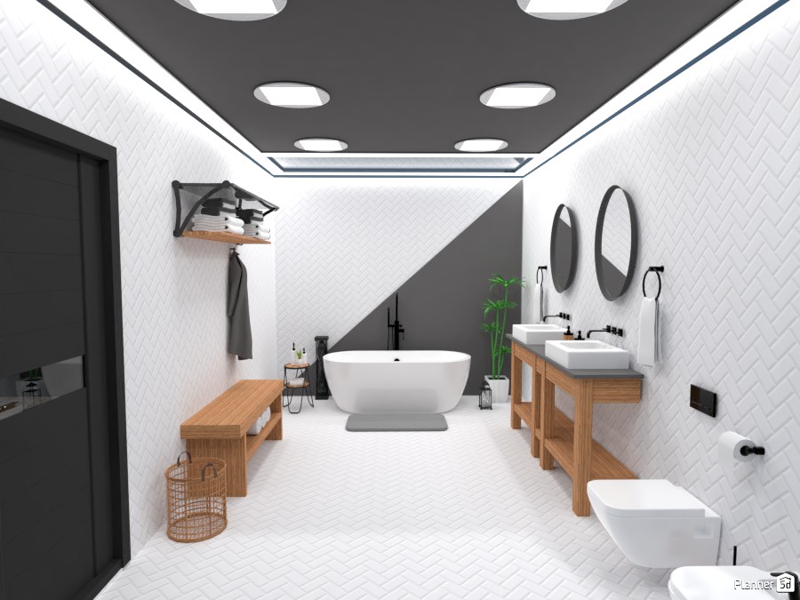 modern bahtroom design 4401084 by Seray Ençetin image