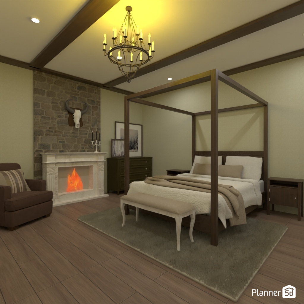 Mountain bedroom #23227110 by Editors Choice