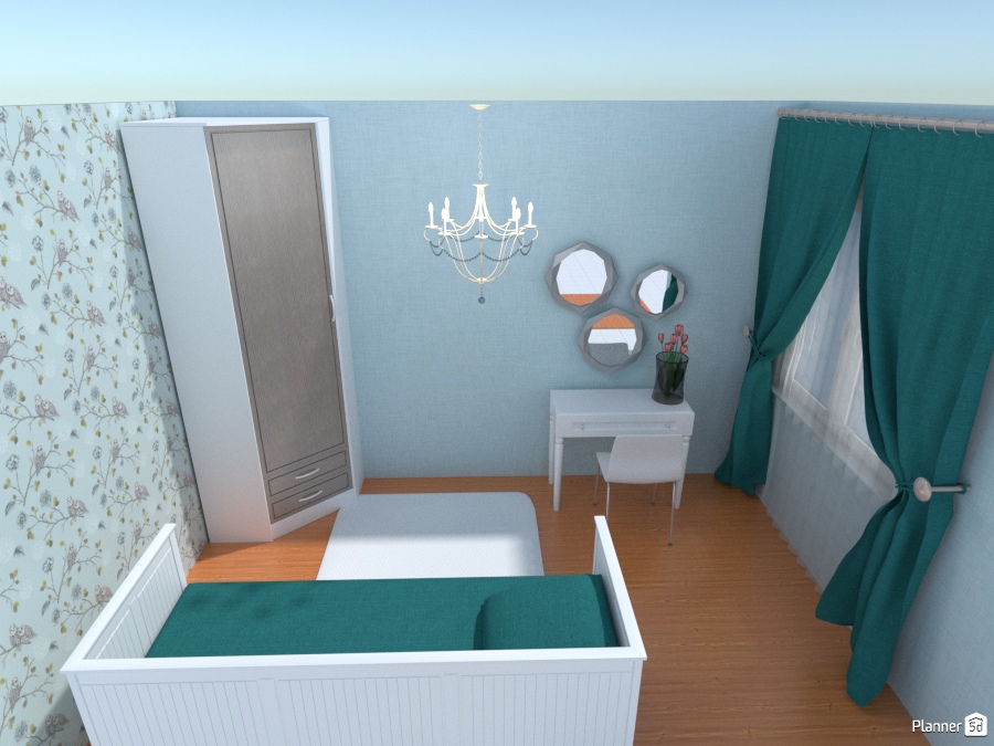 Очень маленькая спальня (экономия пространства) 1672697 by Дания image