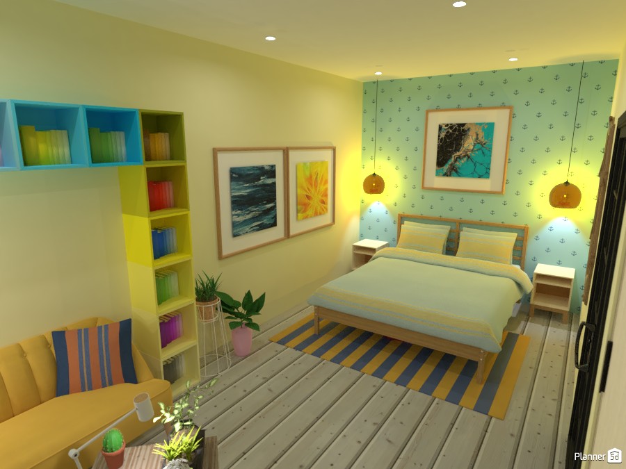 cozy bedroom 4309756 by Mia image