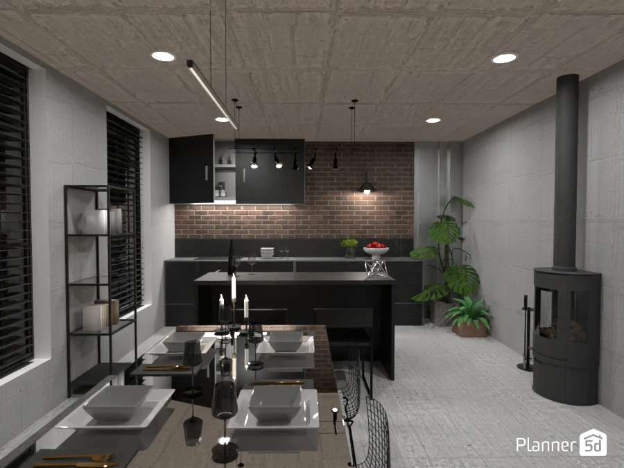 Comedor industrial / Batalla de diseño / (p.c.) #3079276 by Hall Pat
