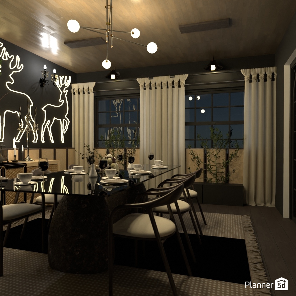 DB: Thanksgiving Day - room shell copy #23407711 by Editors Choice