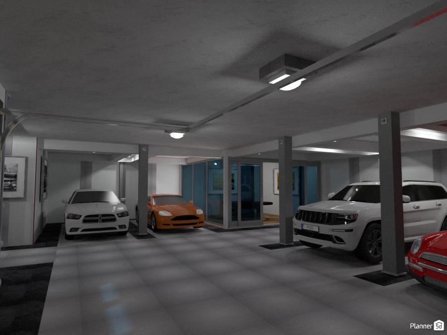Basement Garage with Poker Room. 1520130 by - image