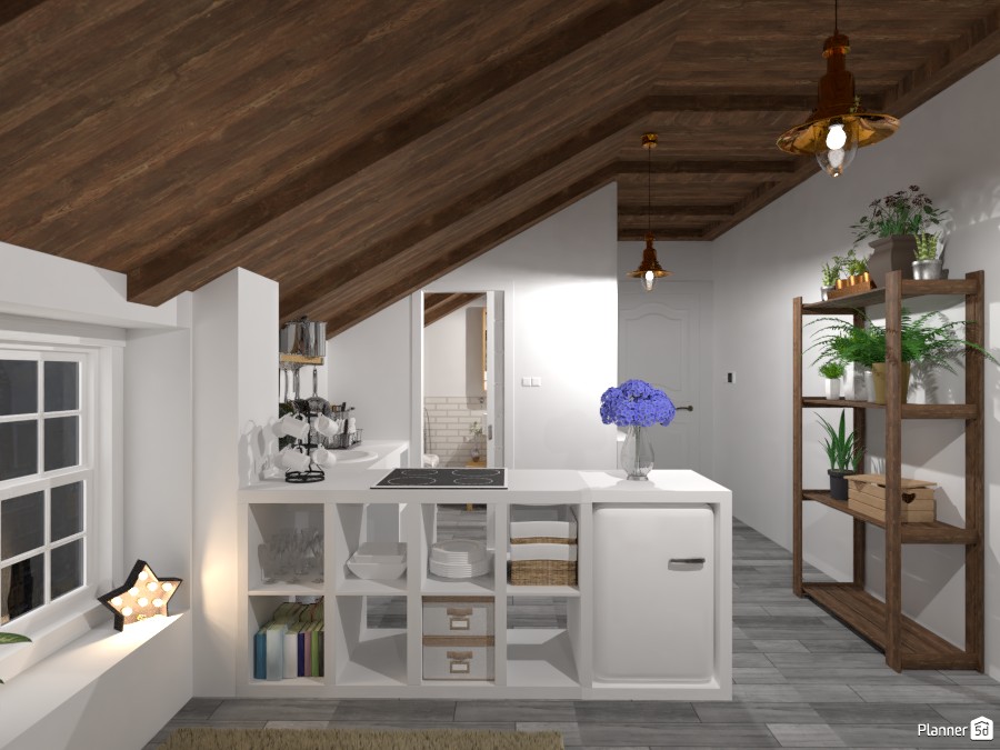 Attic Apartment / Kitchen #3519326 by Lucija Marko