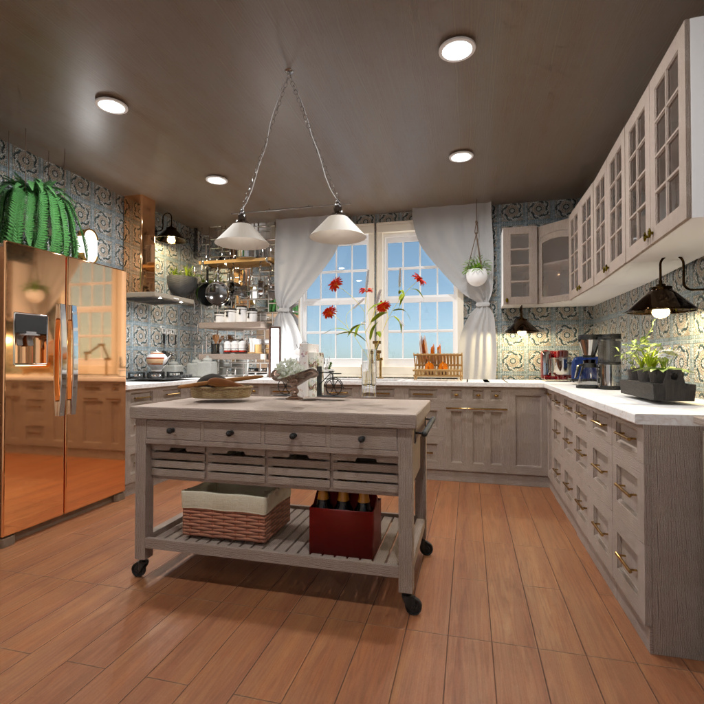 Vintage kitchen #13244099 by Editors Choice