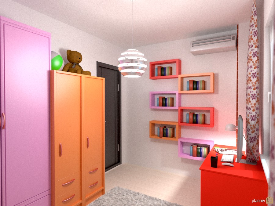 Modern Girl Bedroom 917511 by Yordan Radev image