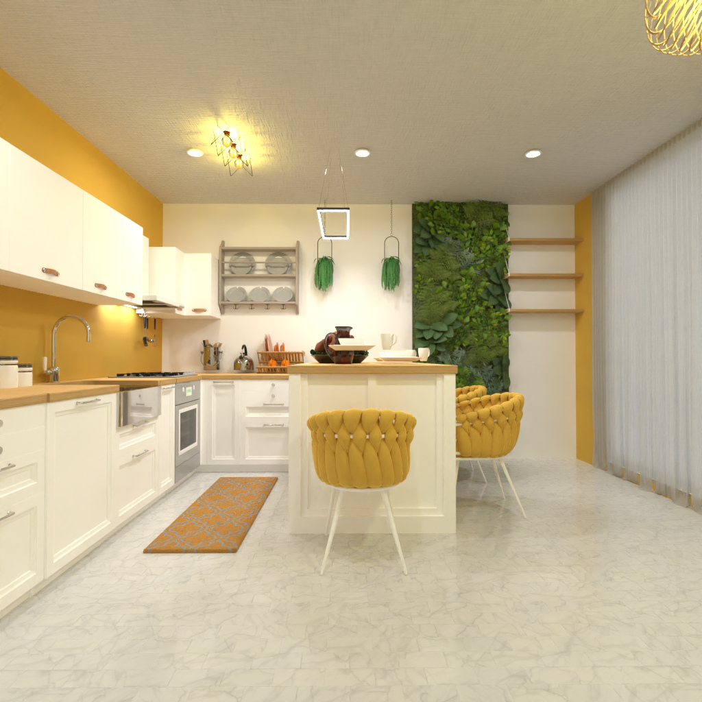 Sunny Kitchen #12552851 by Editors Choice