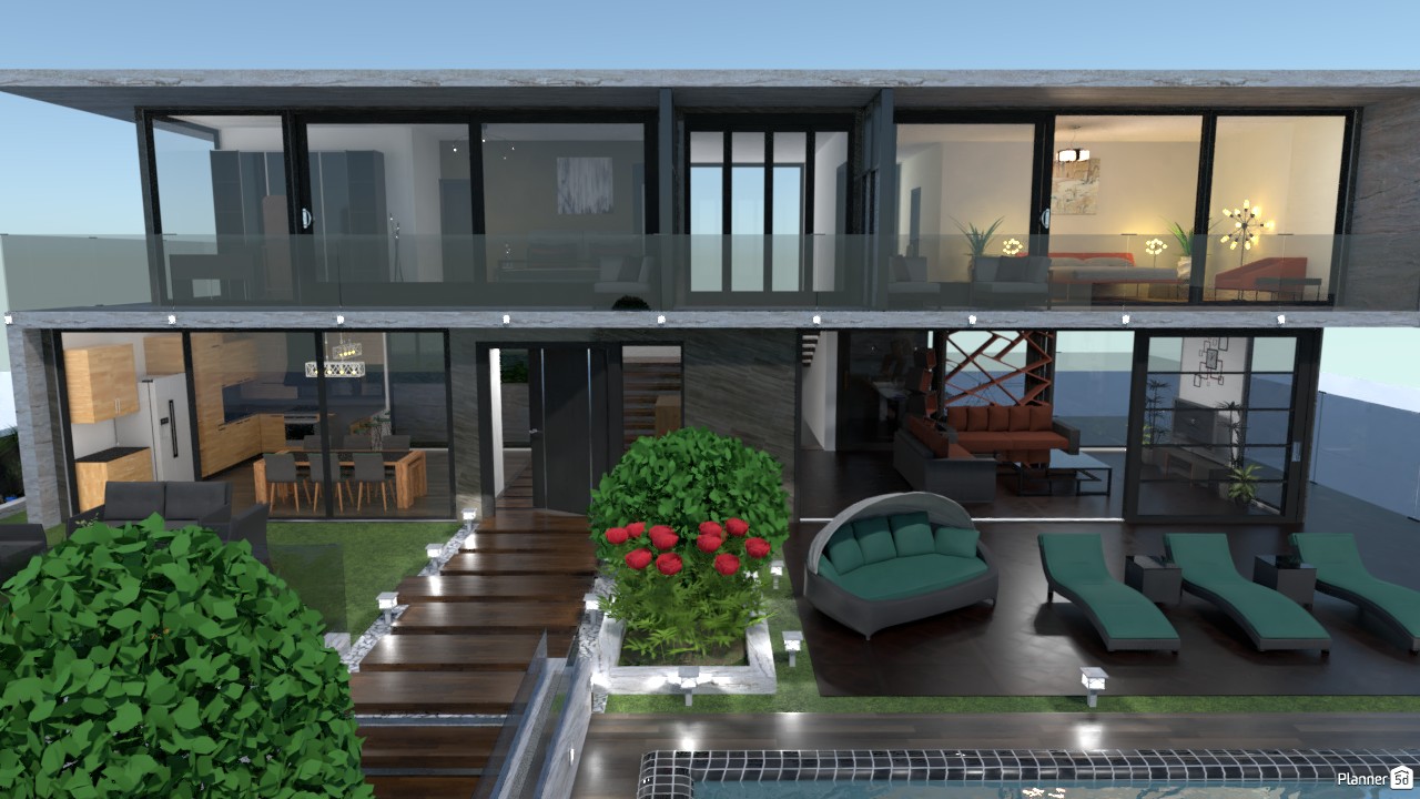 Modern Designed house #3291370 by Zeeshan Susiwala