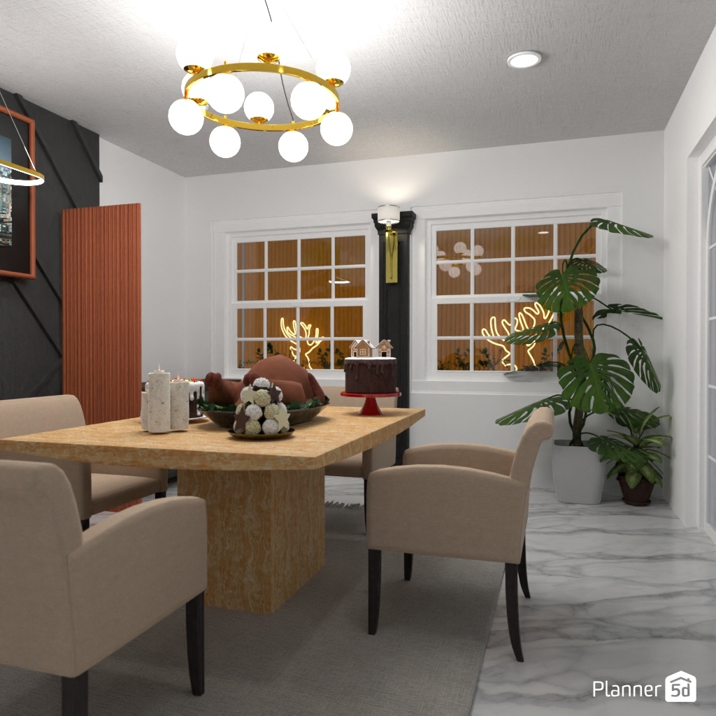 DB: Thanksgiving Day - room shell copy #23459495 by Editors Choice