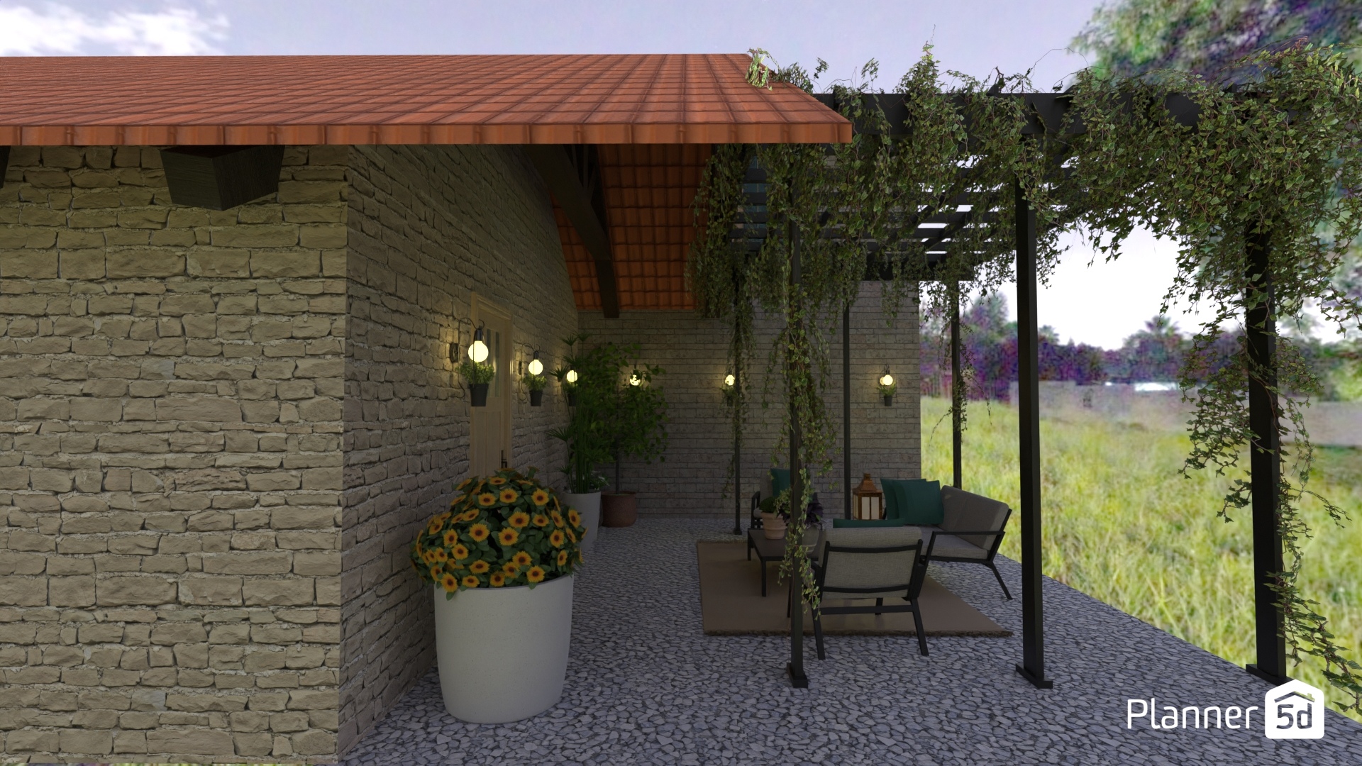 Porche casa rústica #30775824 by Yolanda Infante Garrido