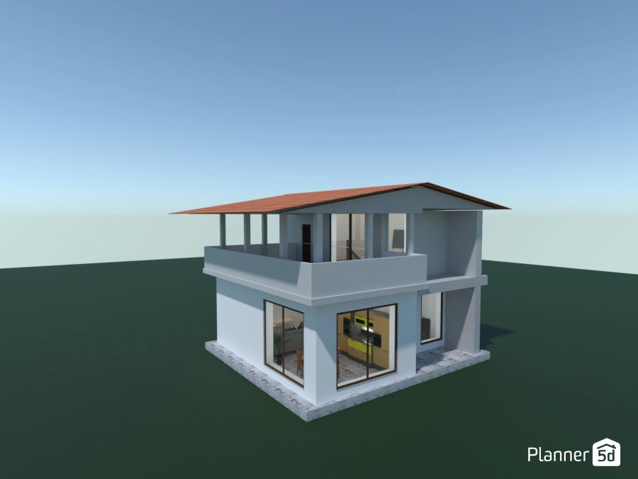 Двухэтажный дом #94618 by User 34446321