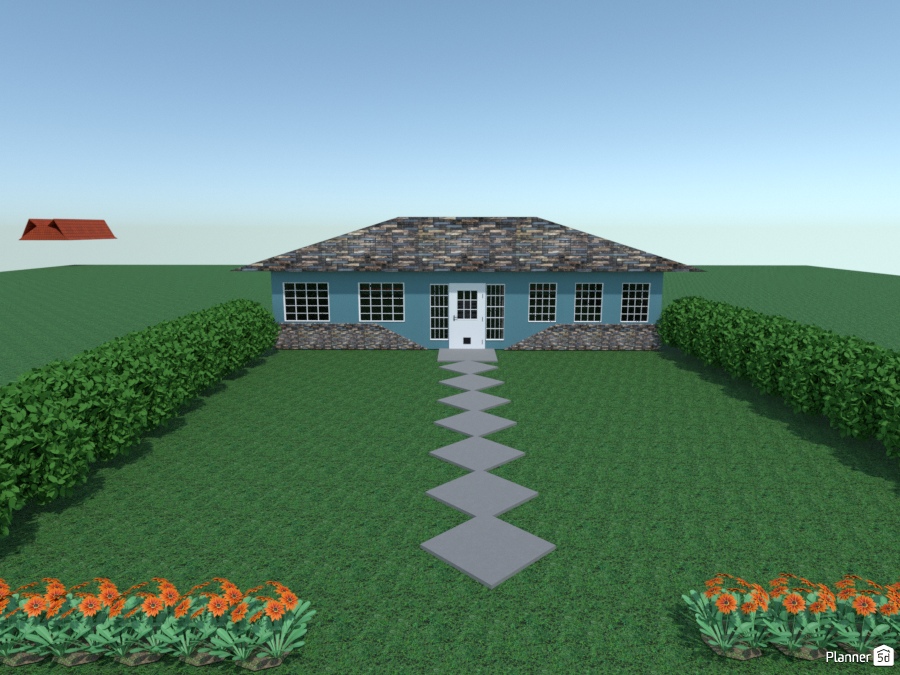 blue and brick #2235835 by Joy Suiter