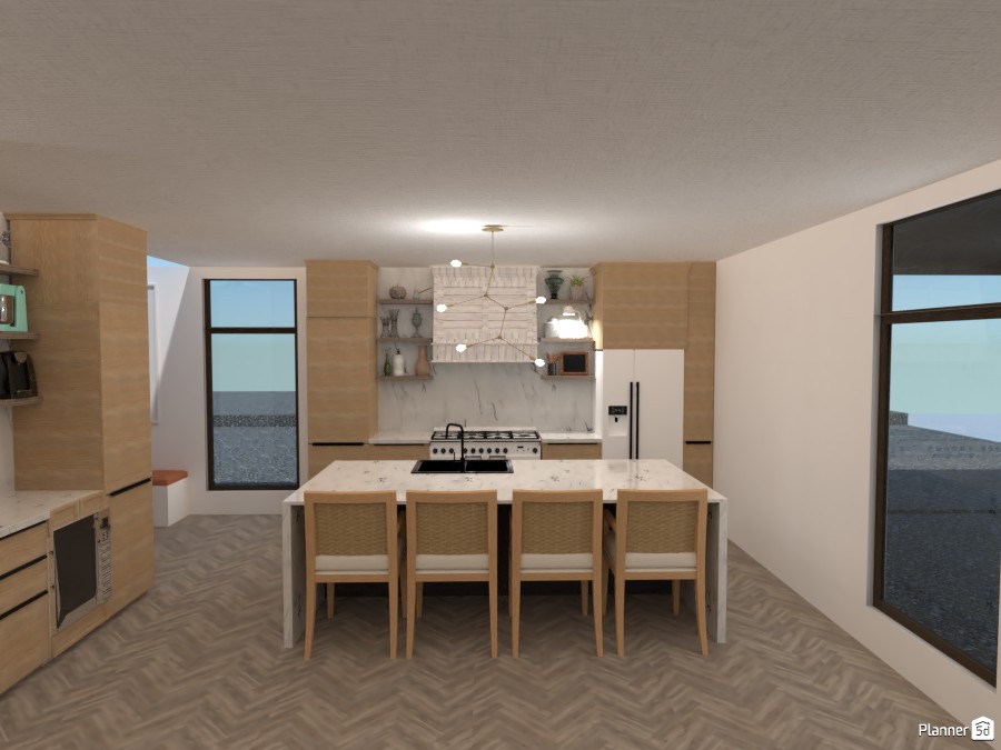 Super Modern Kitchen #3816540 by Isabel