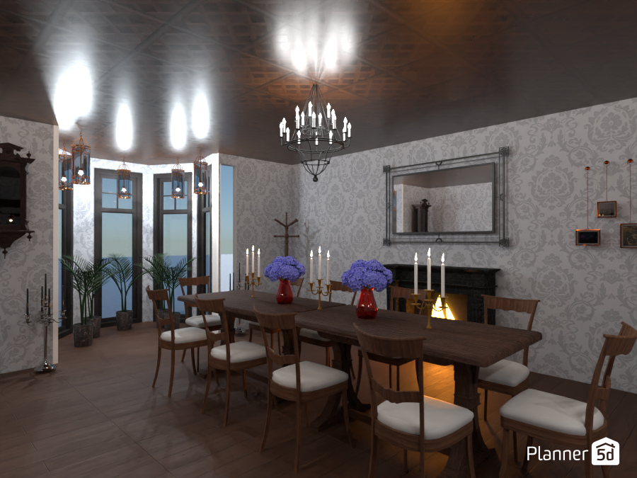large dining room #7603454 by Leila Ashtiani