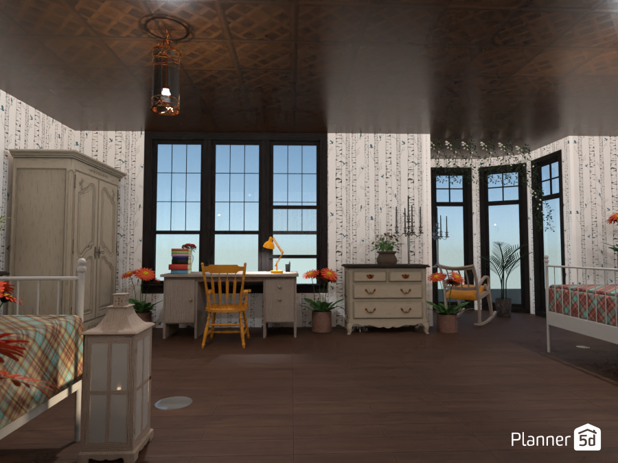 large bedroom #7609246 by Leila Ashtiani