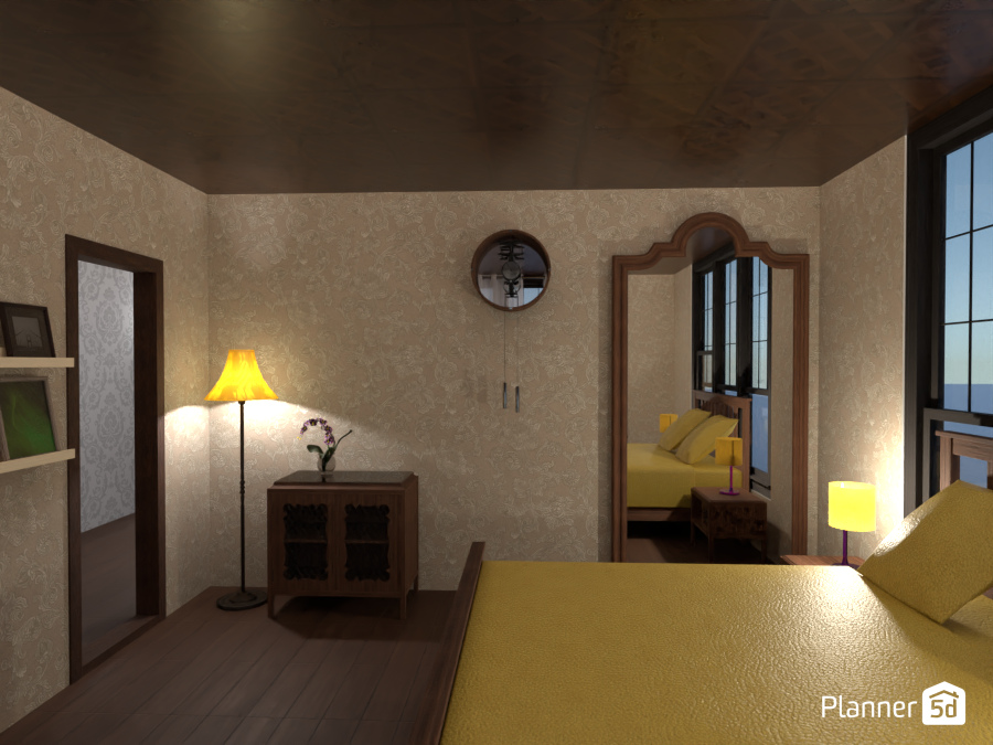 simple bedroom #7603478 by Leila Ashtiani