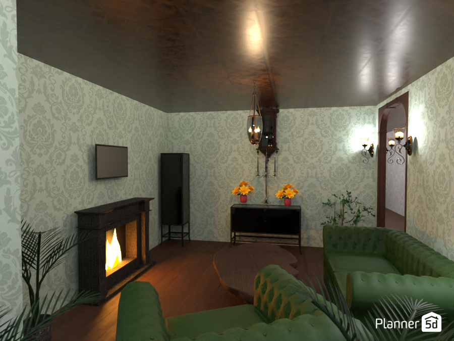 cosy livingroom #7603498 by Leila Ashtiani