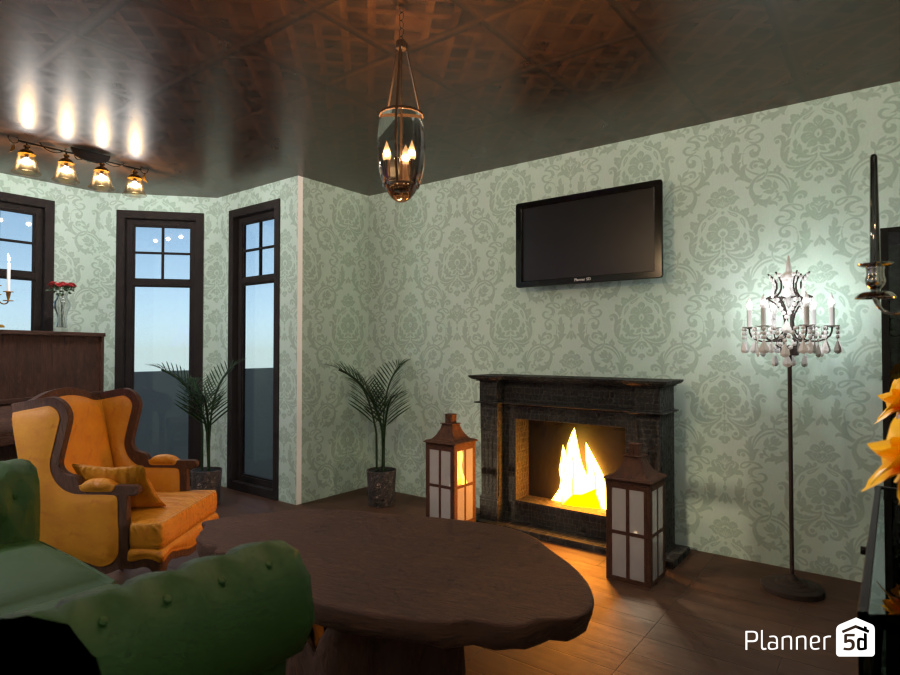 living room #7604346 by Leila Ashtiani