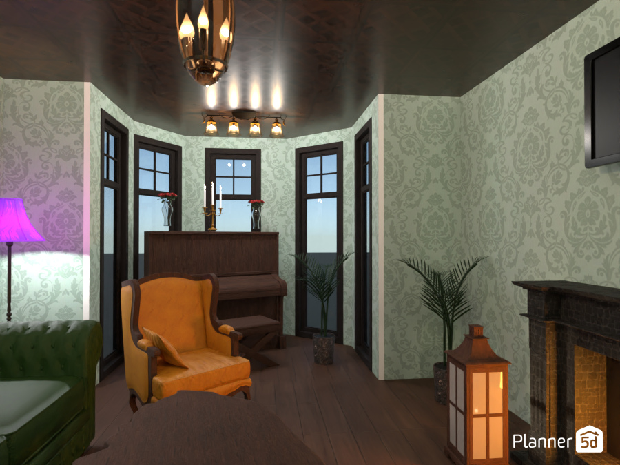 living room #7604354 by Leila Ashtiani