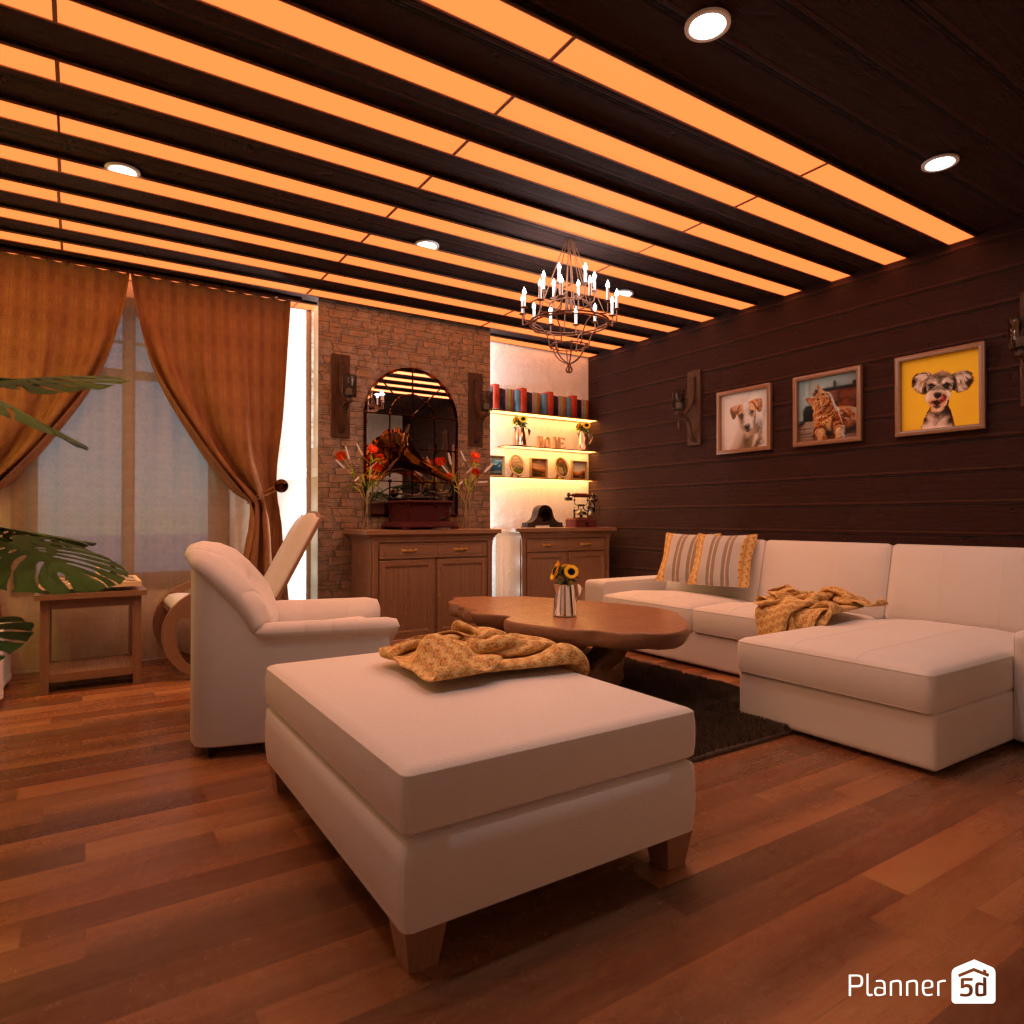 Country-Style Living Room #20124391 by Editors Choice