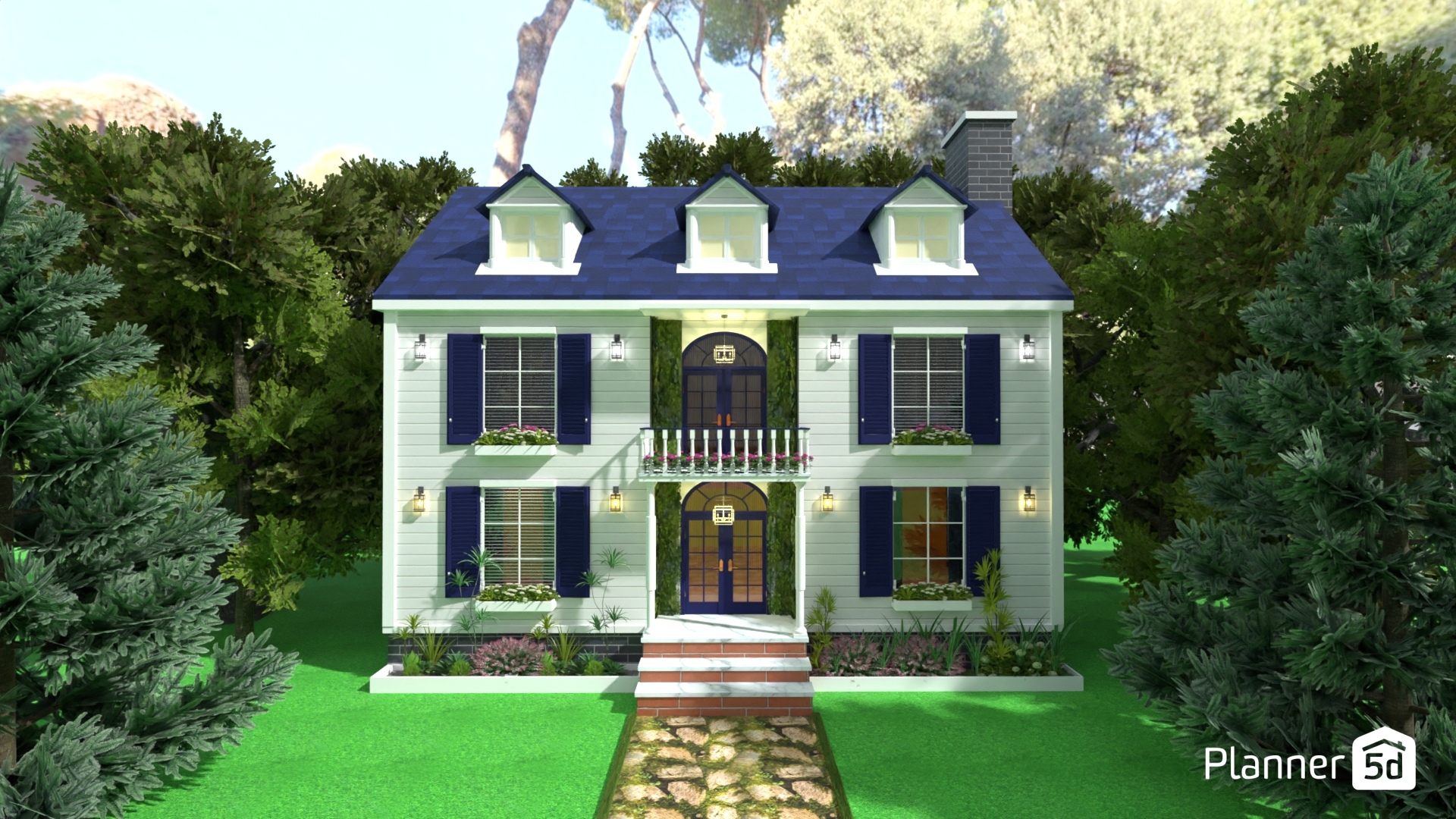 Colonial con terraza #30690224 by MariaCris