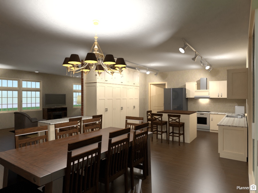 Open Floor Plan House Renovation. #1908915 by Evan Jones