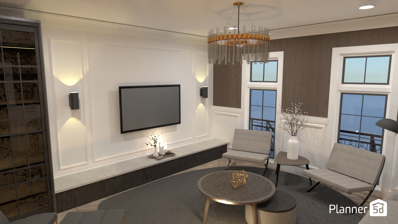 Cozy Living Room #11400148 by __frederico_