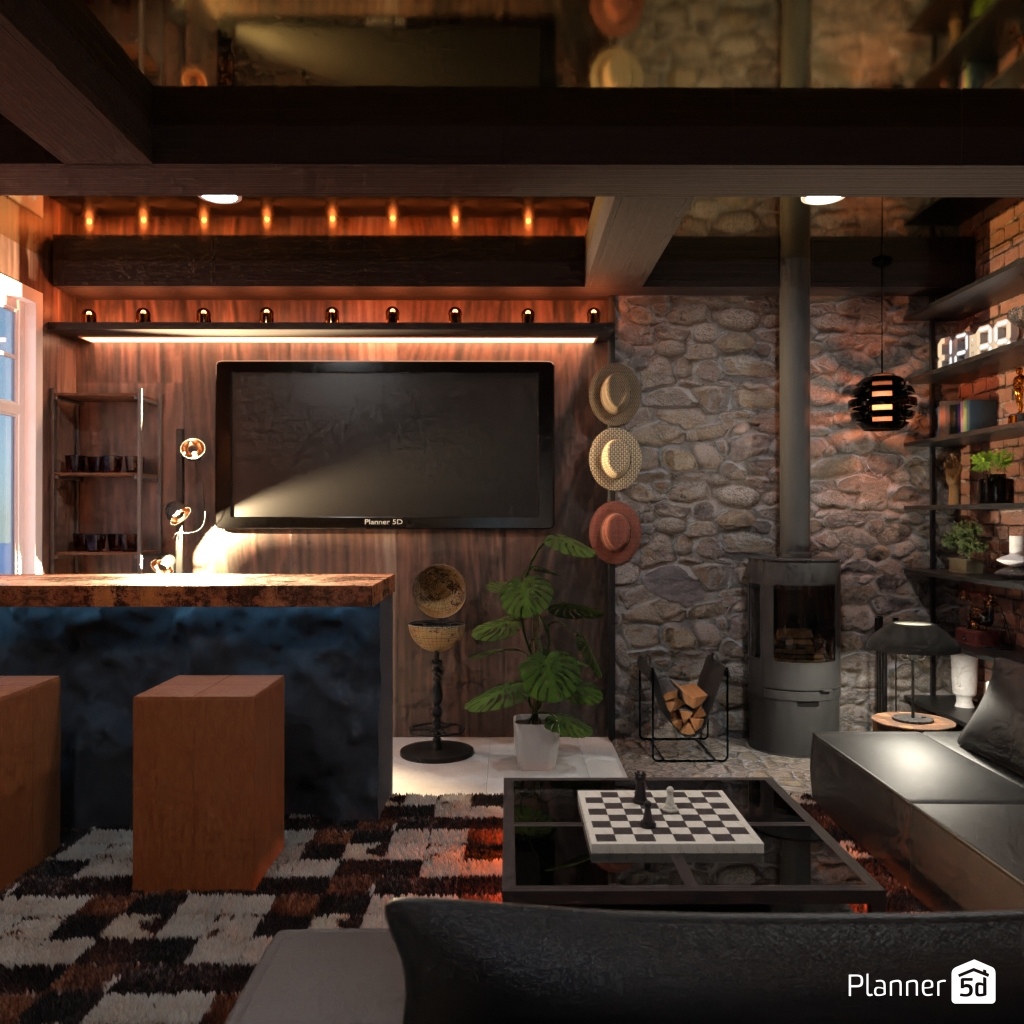 Men's living room #26338136 by Editors Choice